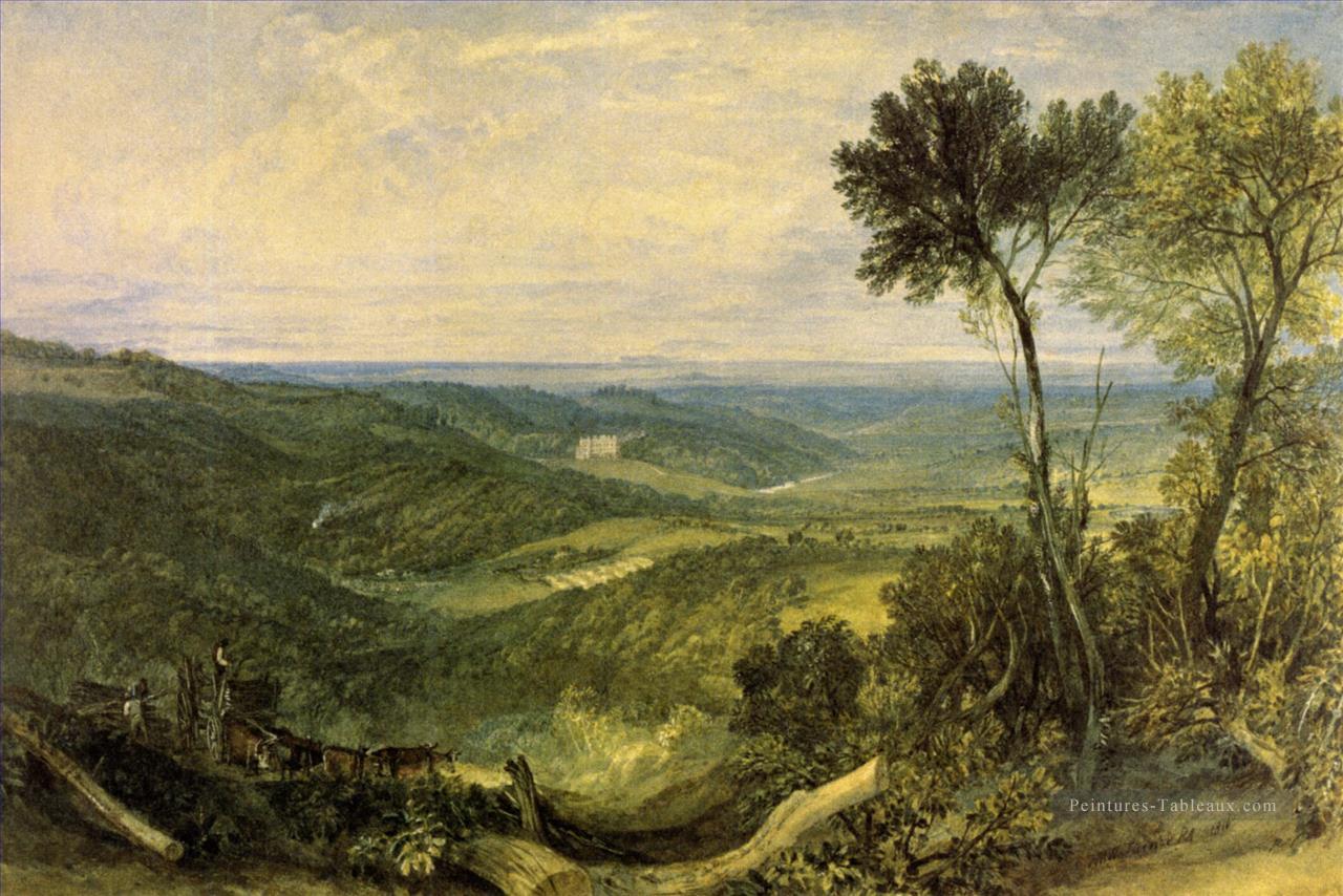 La Vallée d’Ashburnham paysage romantique Joseph Mallord William Turner Peintures à l'huile
